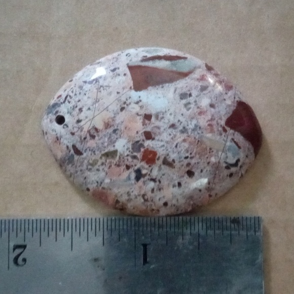 Brecciated Jasper Pendant - Picture 5 of 6